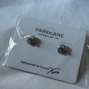 Park Lane Twisted Silver Earrings